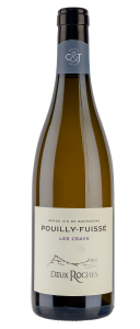 DEUX ROCHES - POUILLY-FUISSE LES CRAYS - FOND BLANC